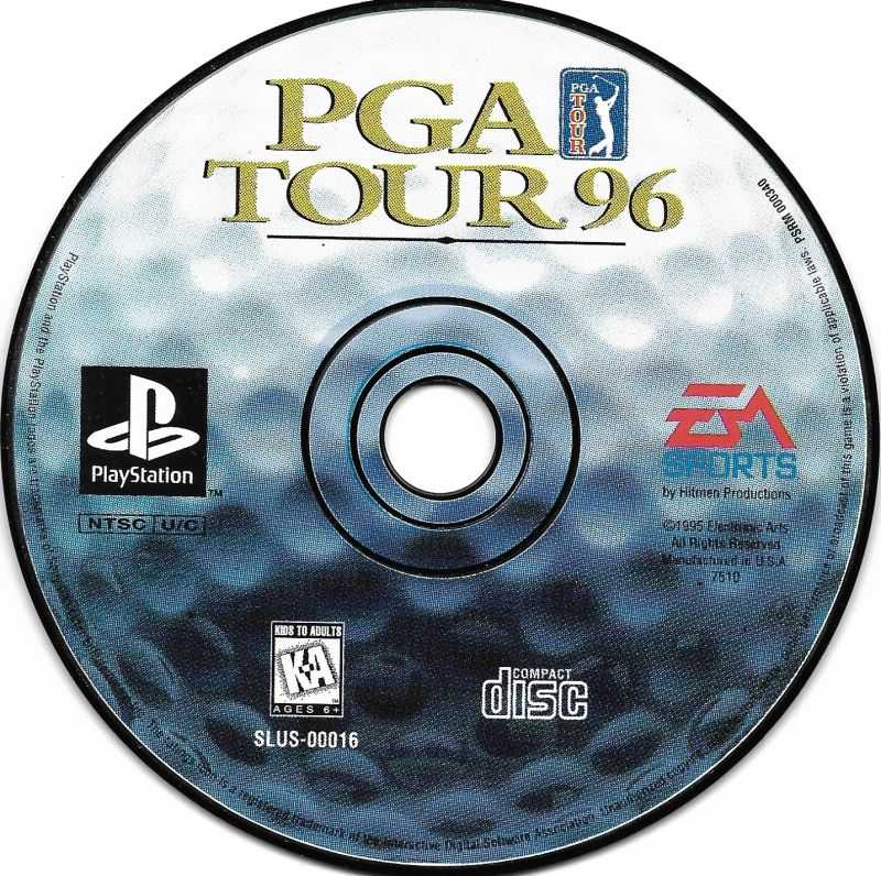 PGA Tour 96 - Sony PlayStation (Ea Sports) video game collectible - Main Image 3