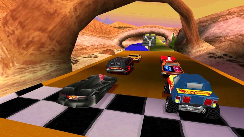 Hot Wheels Turbo Racing - Sony PlayStation (EA - 2) video game collectible - Main Image 3