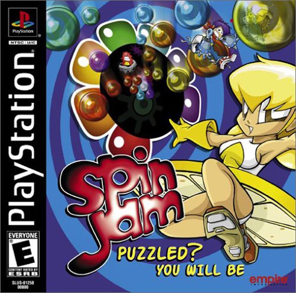 Spin Jam - Sony PlayStation (Empire Interactive - 2) video game collectible [Barcode 744122402235] - Main Image 1