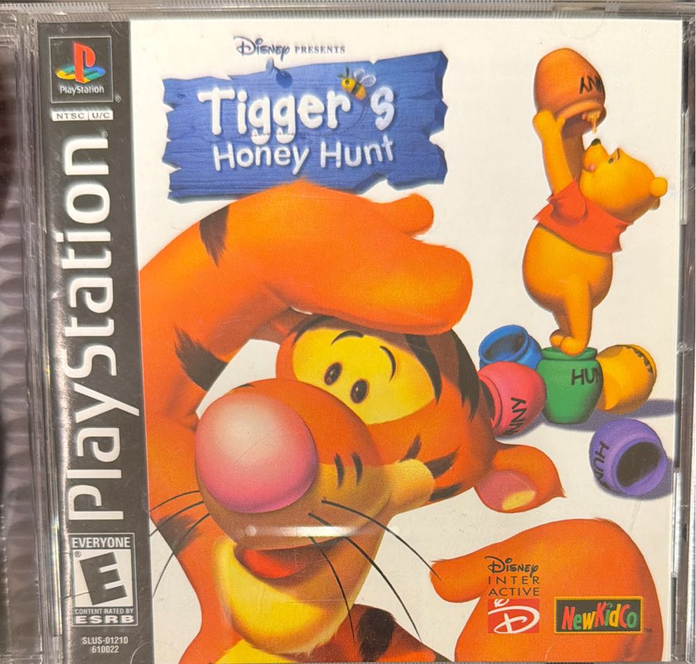 Tigger’s Honey Hunt - Sony PlayStation (Disney Interactive - 1-2) video game collectible [Barcode 661204610022] - Main Image 3