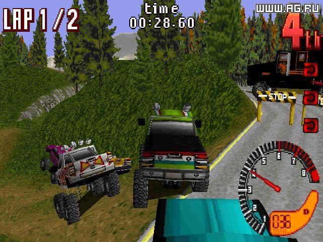 TNN Motorsports Hardcore 4x4 - Sony PlayStation (ASC Games - 1) video game collectible [Barcode 729627320048] - Main Image 3