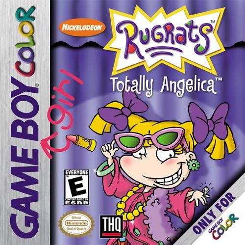 Rugrats Totally Angelica - Nintendo Game Boy Color video game collectible - Main Image 1