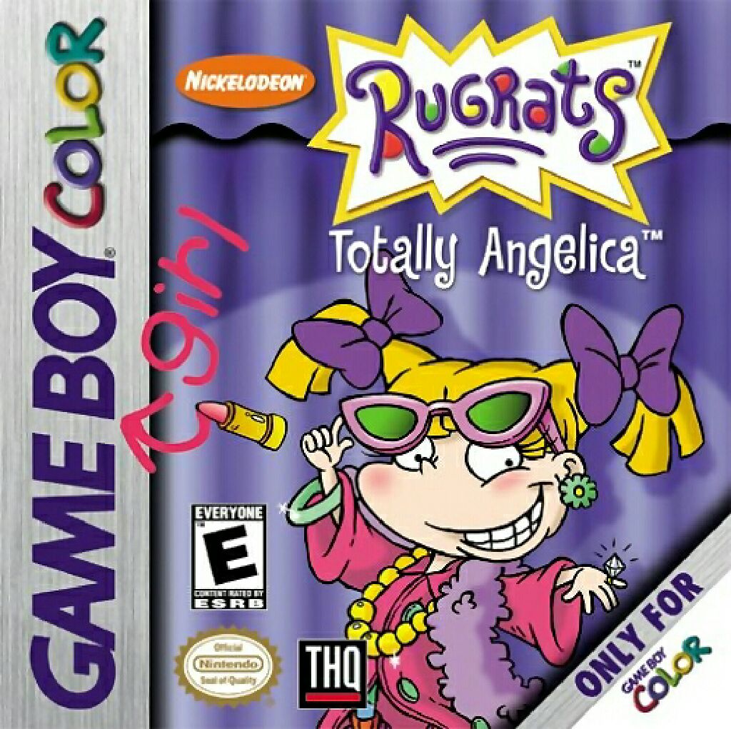 Rugrats Totally Angelica - Nintendo Game Boy Color video game collectible - Main Image 1