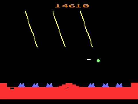 Missile Command - Atari 2600 (Atari - 2) video game collectible [Barcode 077000500489] - Main Image 4