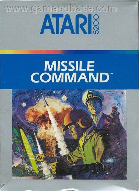 Missile Command - Atari 5200 video game collectible - Main Image 1