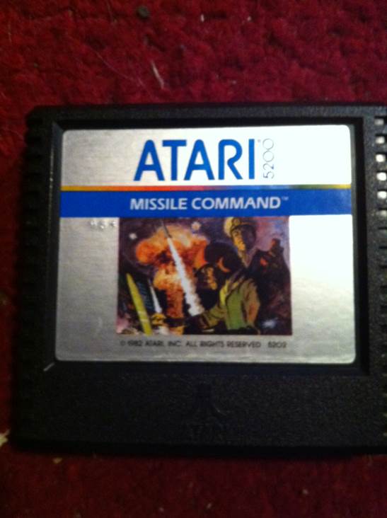 Missile Command - Atari 5200 video game collectible - Main Image 1