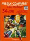 Missile Command - Atari 2600 video game collectible - Main Image 1