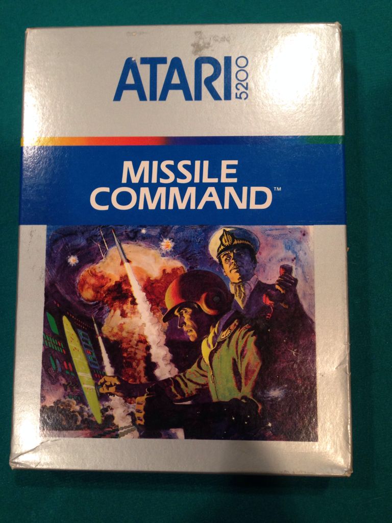 Missile Command - Atari 5200 (Atari) video game collectible - Main Image 1