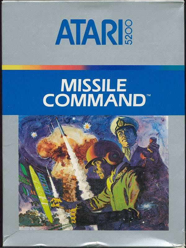 Missile Command - Atari 5200 video game collectible - Main Image 1