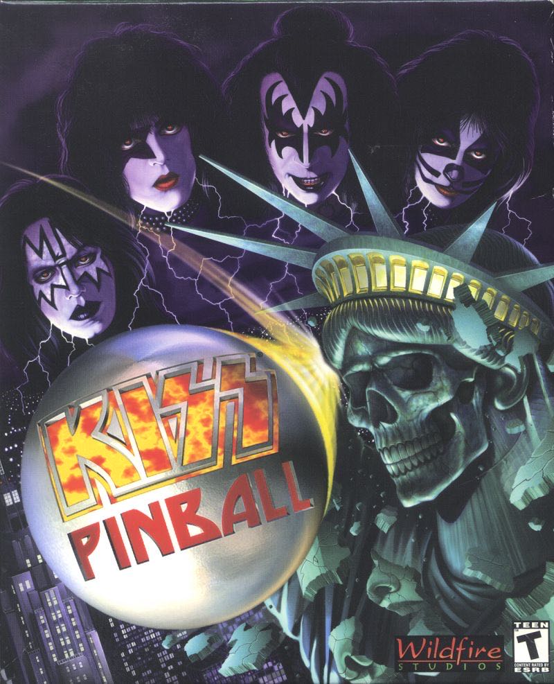 Kiss Pinball - Sony PlayStation (Tarantula Studios - 1) video game collectible [Barcode 710425230776] - Main Image 3