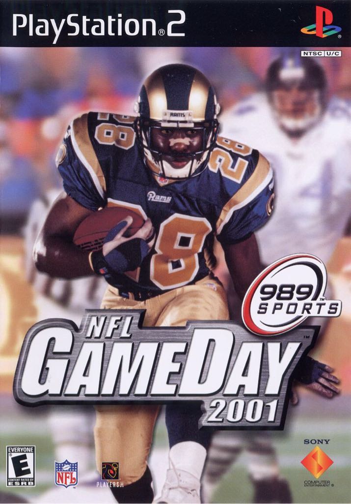 NFL GameDay 2001 - Sony PlayStation 2 (PS2) video game collectible - Main Image 1