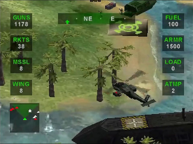 Nuclear Strike - Sony PlayStation (Electronic Arts - 1) video game collectible [Barcode 014633078121] - Main Image 4