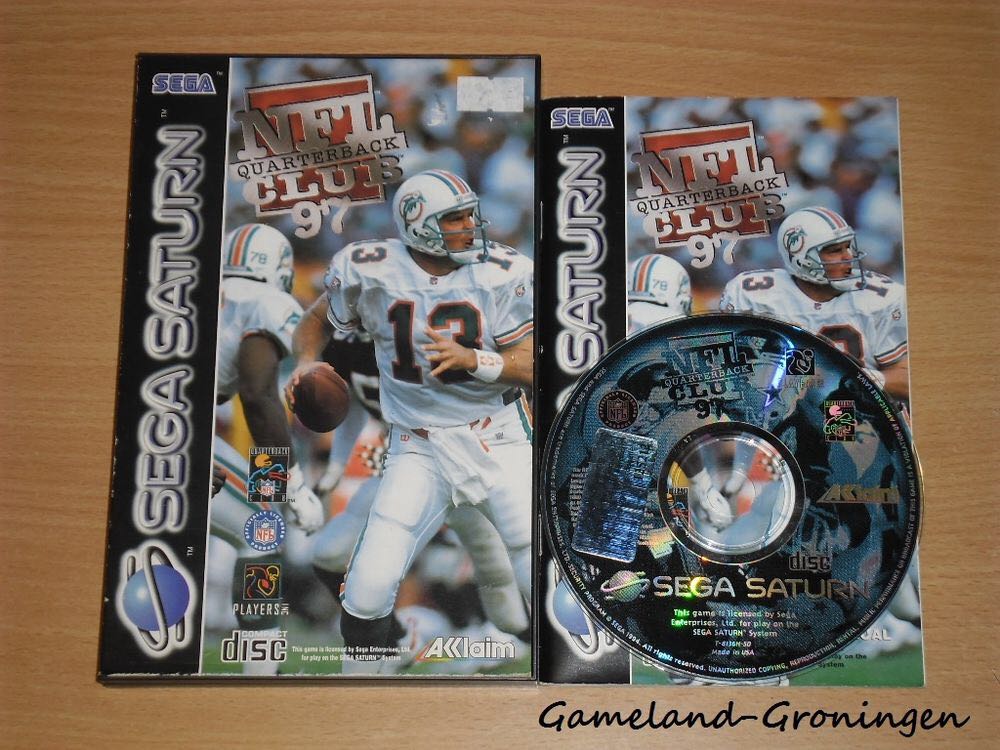 NFL Quarterback Club 97 - Sega Saturn (Sega - 12) video game collectible [Barcode 021481820734] - Main Image 2