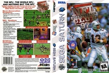NFL Quarterback Club 97 - Sega Saturn (Sega - 12) video game collectible [Barcode 021481820734] - Main Image 3