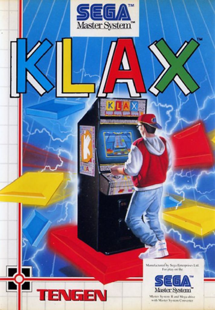 Klax - Sega Master System video game collectible - Main Image 1