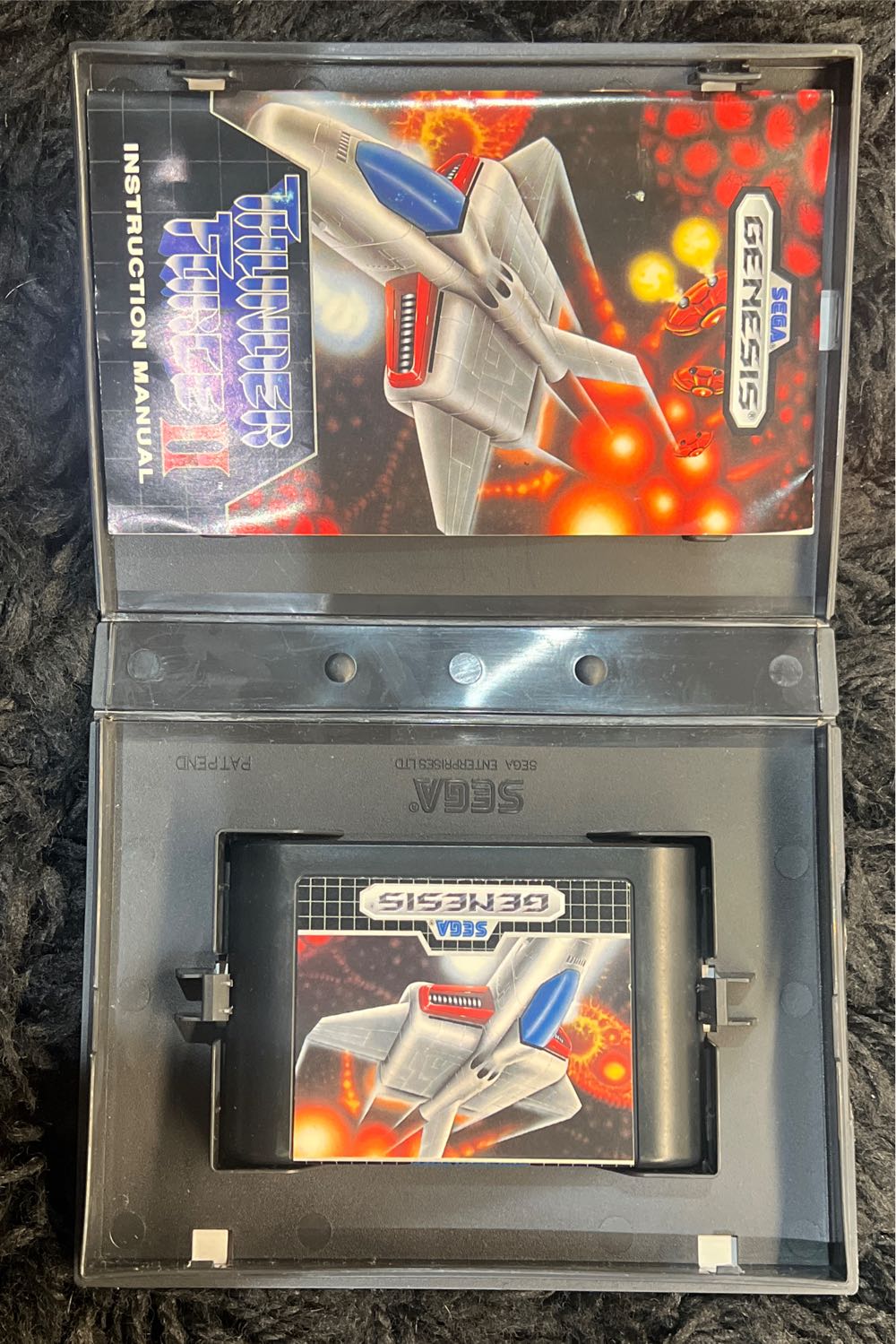 Thunder Force II - Sega Genesis (Mega Drive) (Sega - 1) video game collectible [Barcode 010086010008] - Main Image 3