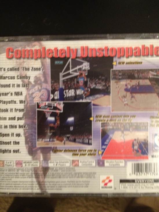 NBA In the Zone 2000 - Sony PlayStation video game collectible - Main Image 2