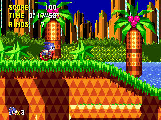 Sonic CD - Sega CD (Sega - 1 Players) video game collectible [Barcode 0010086044072] - Main Image 4