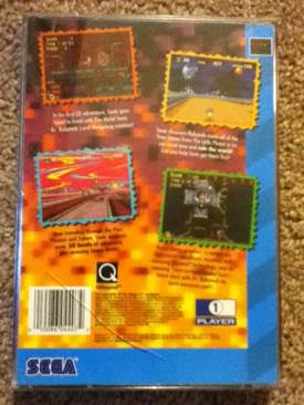 Sonic CD - Sega CD (Sega - 1) video game collectible [Barcode 010086044072] - Main Image 2