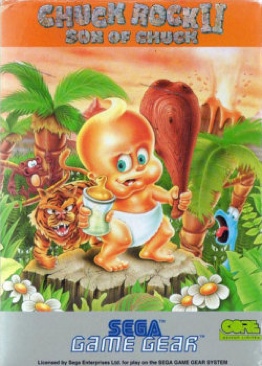 Chuck Rock 2 - Son Of Chuck - Sega Game Gear video game collectible - Main Image 1