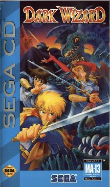 Dark Wizard - Sega CD (Sega - 1) video game collectible [Barcode 010086046519] - Main Image 1