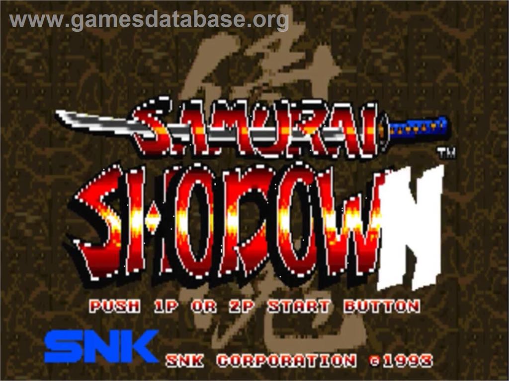 Samurai Showdown - 3DO (Crystal Dynamics) video game collectible - Main Image 2