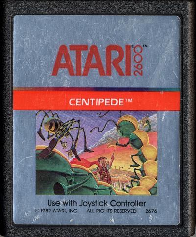 Centipede - Atari 2600 (Atari Corp.) video game collectible - Main Image 3