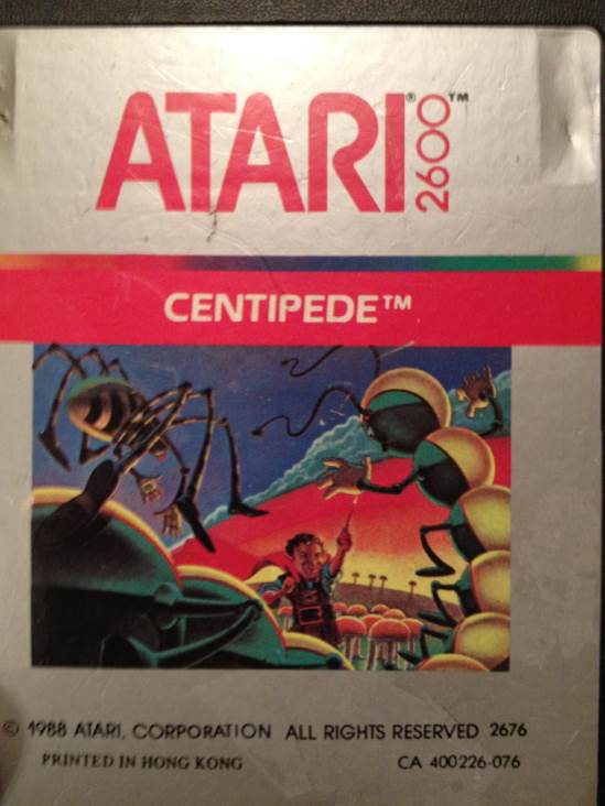 Centipede - Atari 2600 video game collectible - Main Image 1