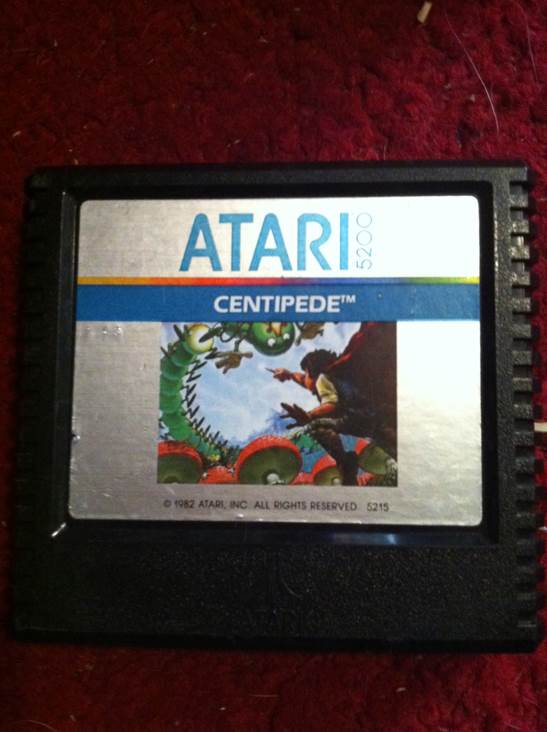 Centipede - Atari 5200 video game collectible - Main Image 2
