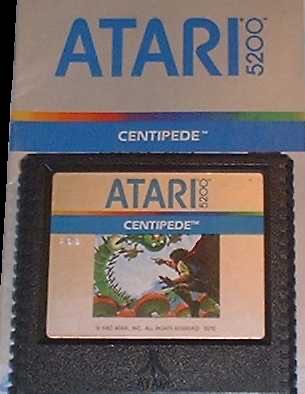 Centipede - Atari 5200 (Atari Inc. - 2) video game collectible - Main Image 3
