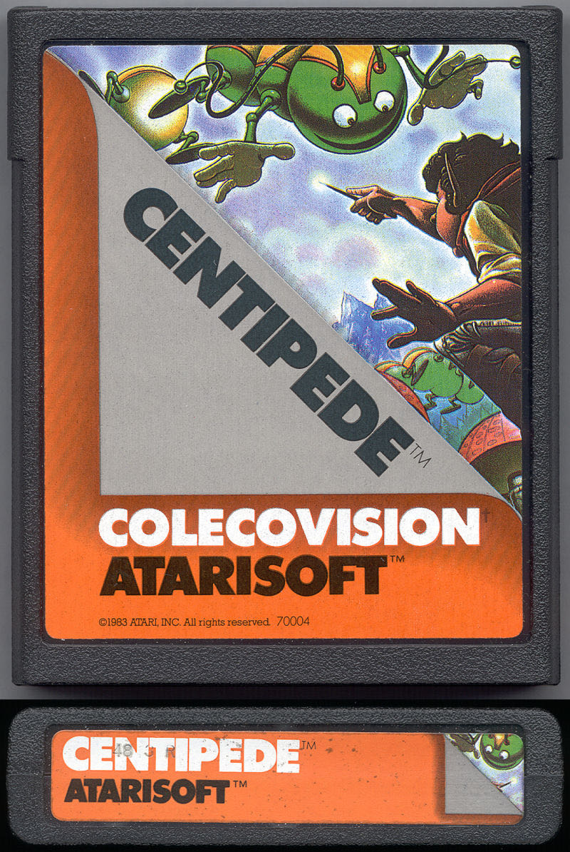 Centipede - Colecovision (Atarisoft) video game collectible - Main Image 3