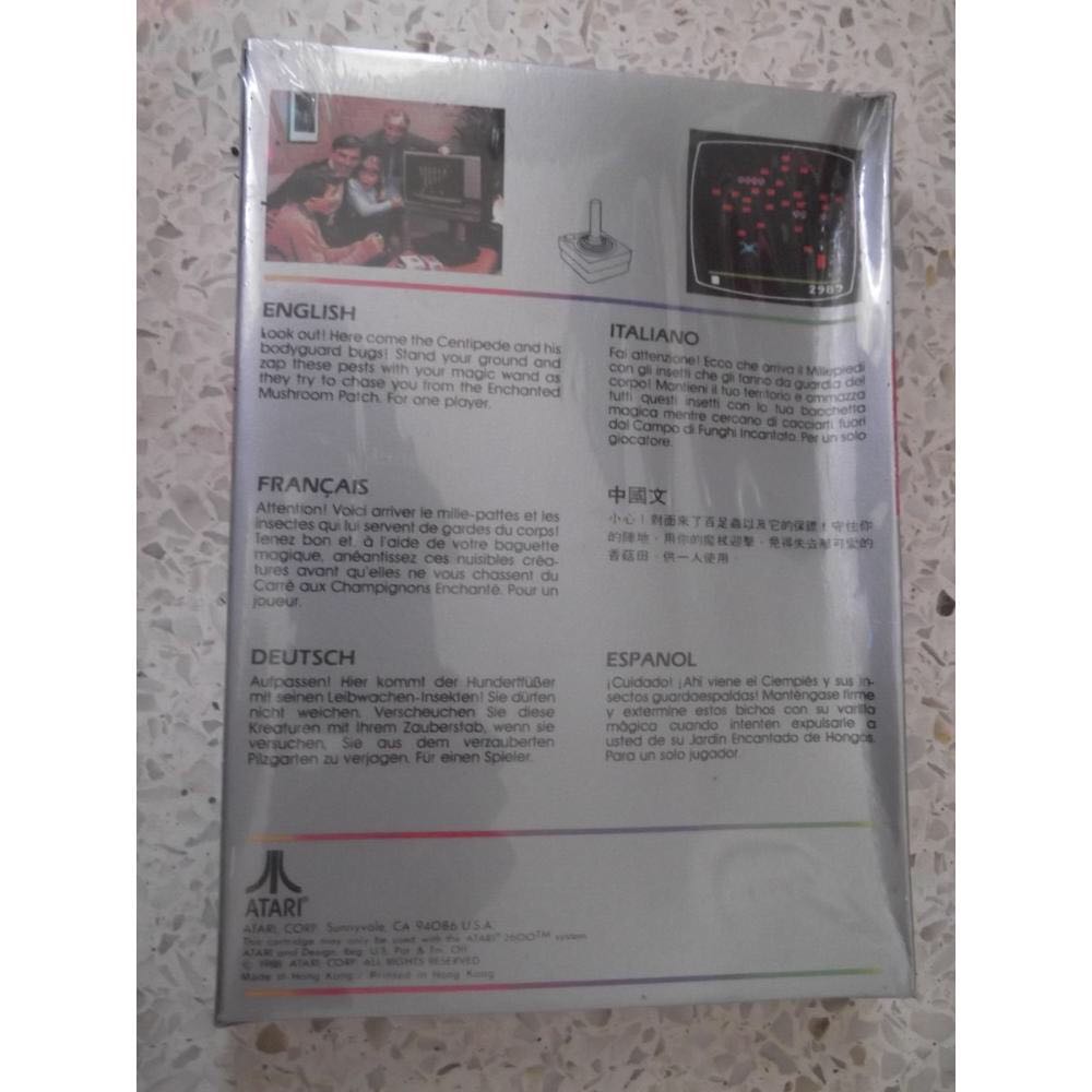 Centipede - Atari 2600 video game collectible - Main Image 2