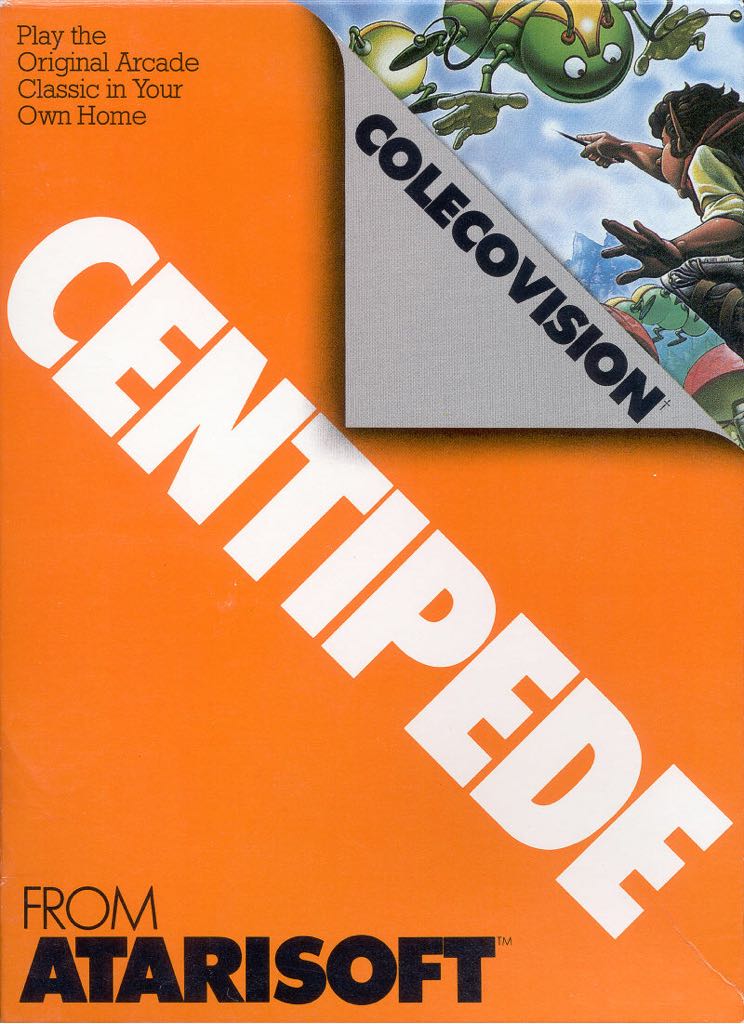 Centipede - Colecovision (Atarisoft) video game collectible - Main Image 1
