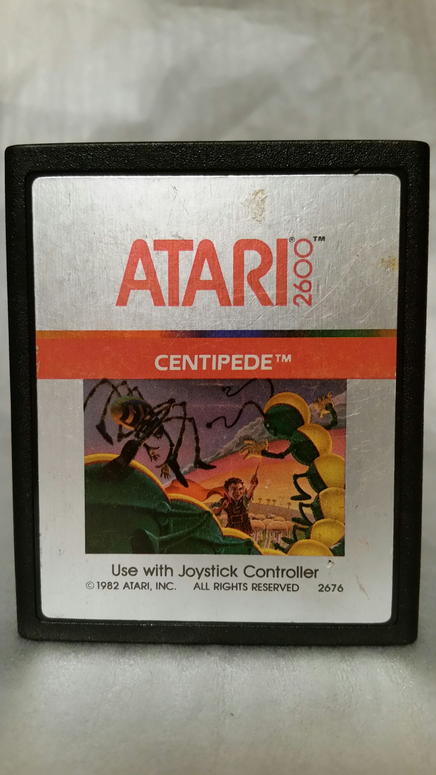 Centipede - Atari 2600 video game collectible - Main Image 1
