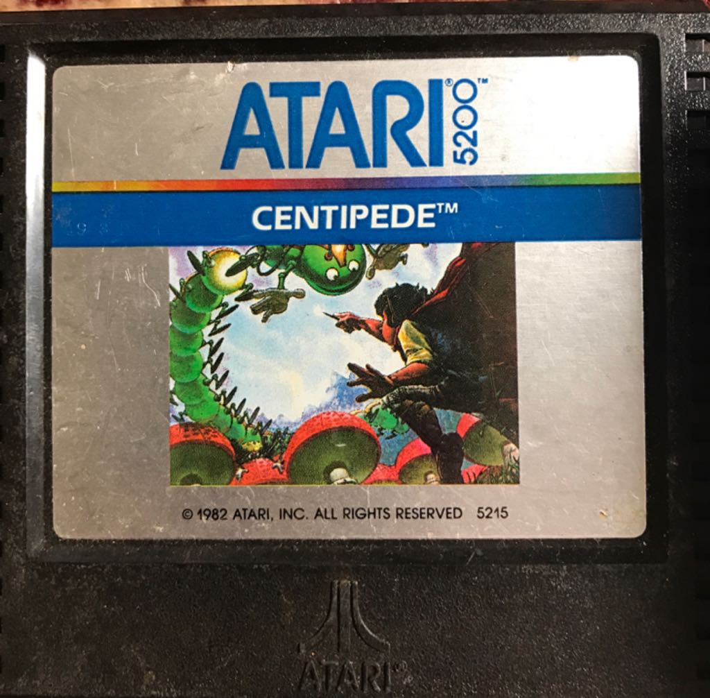 Centipede - Atari 5200 video game collectible - Main Image 1