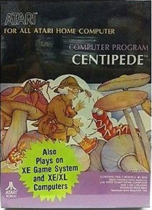 Centipede - Atari 800 video game collectible - Main Image 1