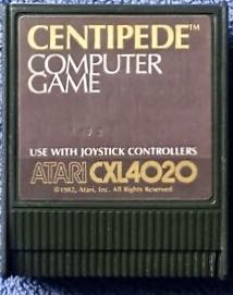 Centipede - Atari 800 video game collectible - Main Image 2