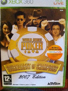 World Series Of Poker: Tournament Of Champions - 2007 Edition - Microsoft Xbox 360 video game collectible [Barcode 5030917040580] - Main Image 1