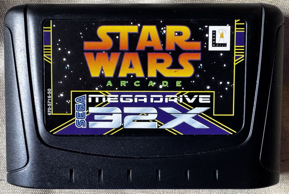 Star Wars Arcade - Sega 32X (Sega - 2) video game collectible [Barcode 010086825084] - Main Image 4