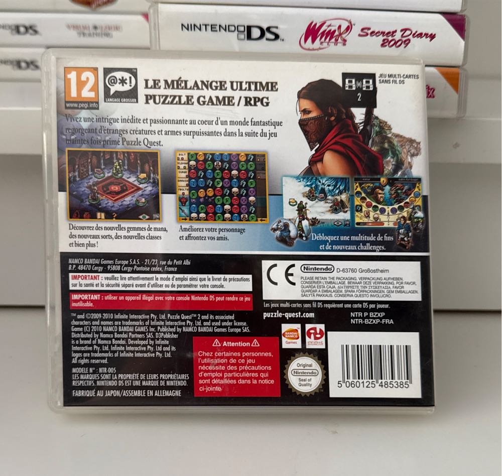 Puzzle Quest 2 - Nintendo DS (1) video game collectible [Barcode 5060125485385] - Main Image 2