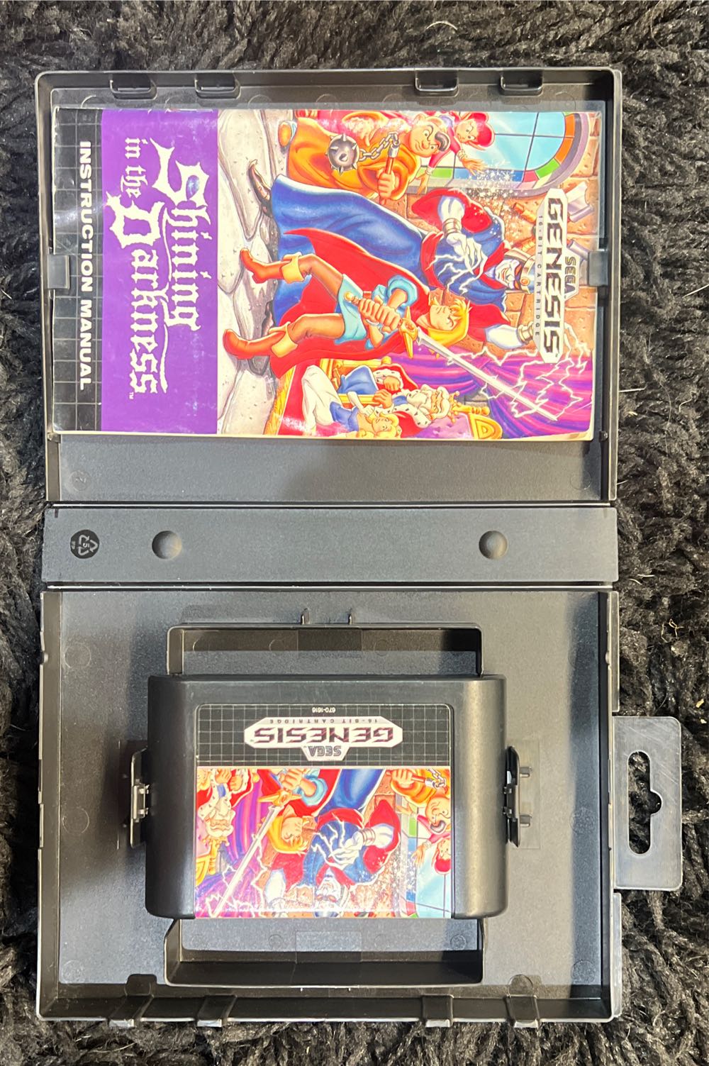 Shining In The Darkness - Sega Genesis (Mega Drive) (Sega - 1) video game collectible [Barcode 010086013108] - Main Image 3