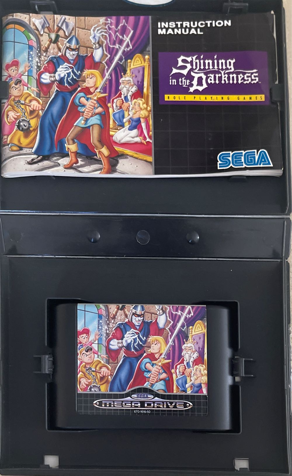 Shining In The Darkness - Sega Mega Drive (Sega - 1) video game collectible [Barcode 4974365613105] - Main Image 3