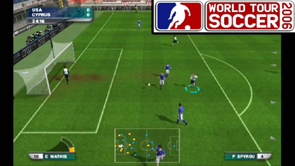 World Tour Soccer 2006 - Sony PlayStation (Sony Computer Entertainment - 1) video game collectible [Barcode 711719746324] - Main Image 2
