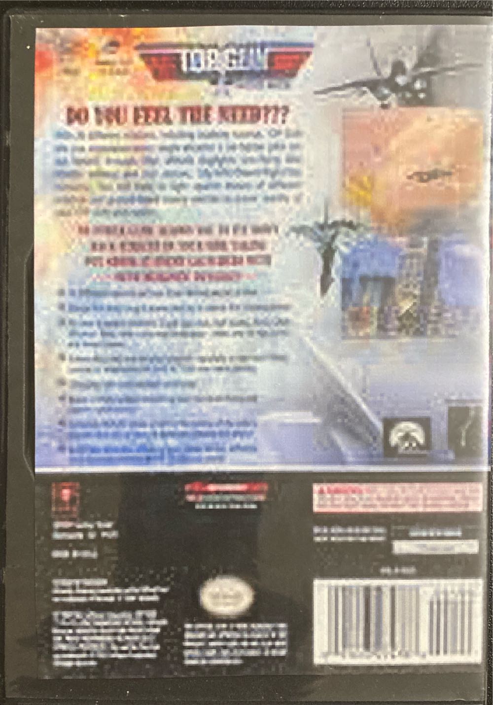 Top Gun Combat Zones - Nintendo NES Classic (1) video game collectible [Barcode 9149327478] - Main Image 2