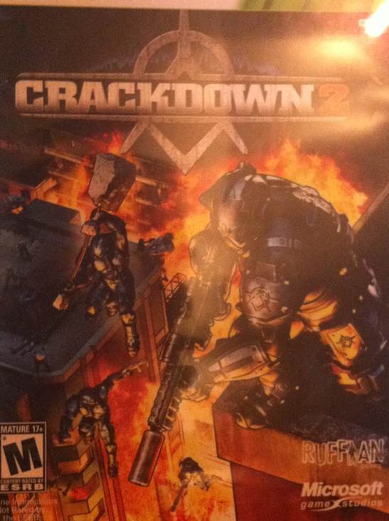 Crackdown 2 - Microsoft Xbox 360 (Microsoft Game Studio - 1) video game collectible - Main Image 1