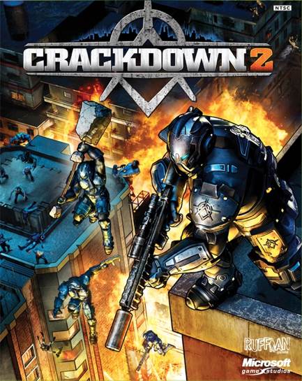 Crackdown 2 - Microsoft Xbox 360 video game collectible - Main Image 2