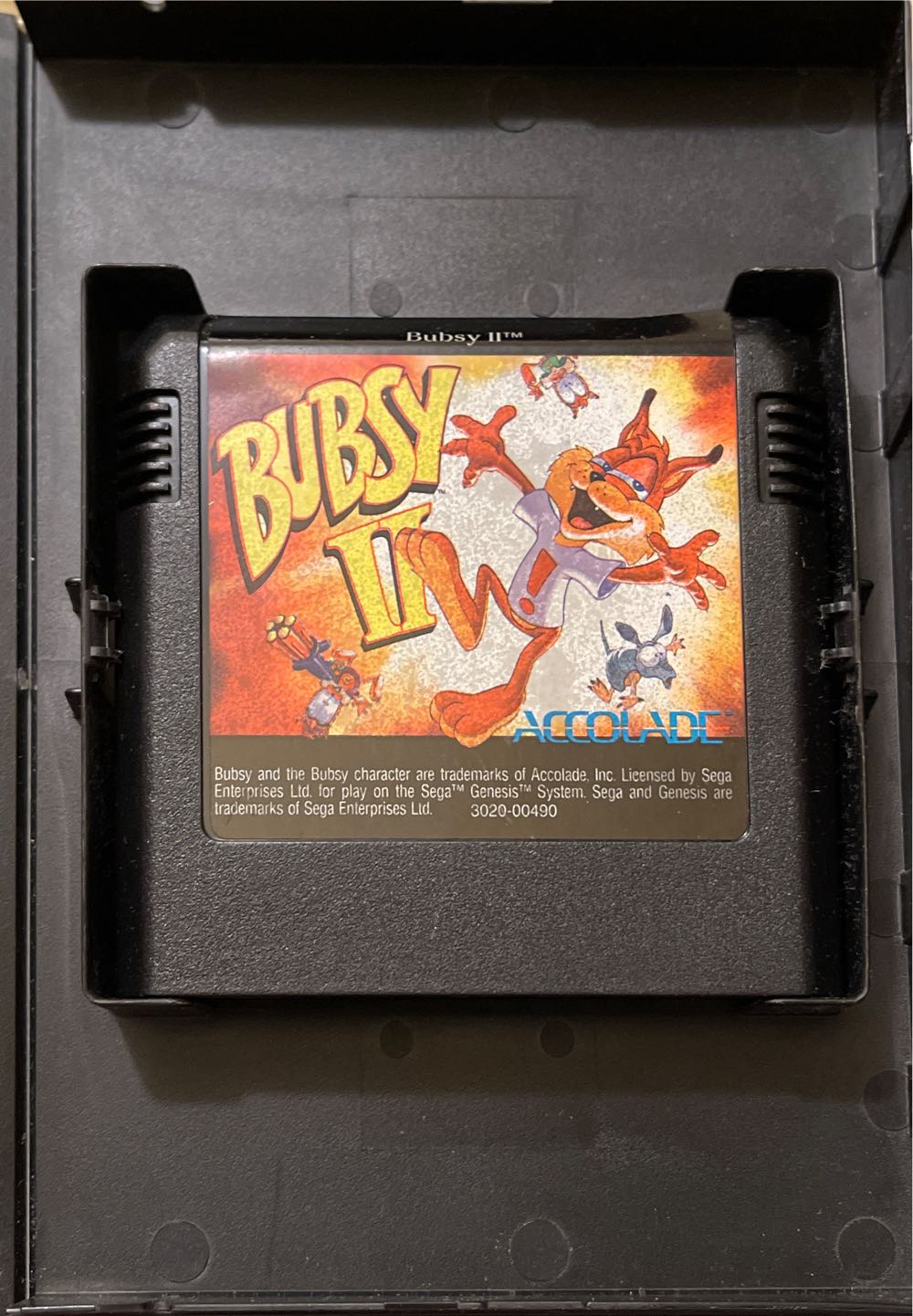 Bubsy II - Sega Genesis (Mega Drive) (Accolade / Retroism - 1) video game collectible [Barcode 015605034022] - Main Image 3