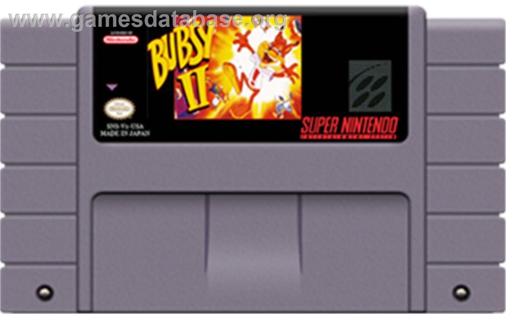 Bubsy II - Nintendo Super Nintendo Entertainment System (SNES) (Accolade, Inc. - 1) video game collectible [Barcode 015605054037] - Main Image 3