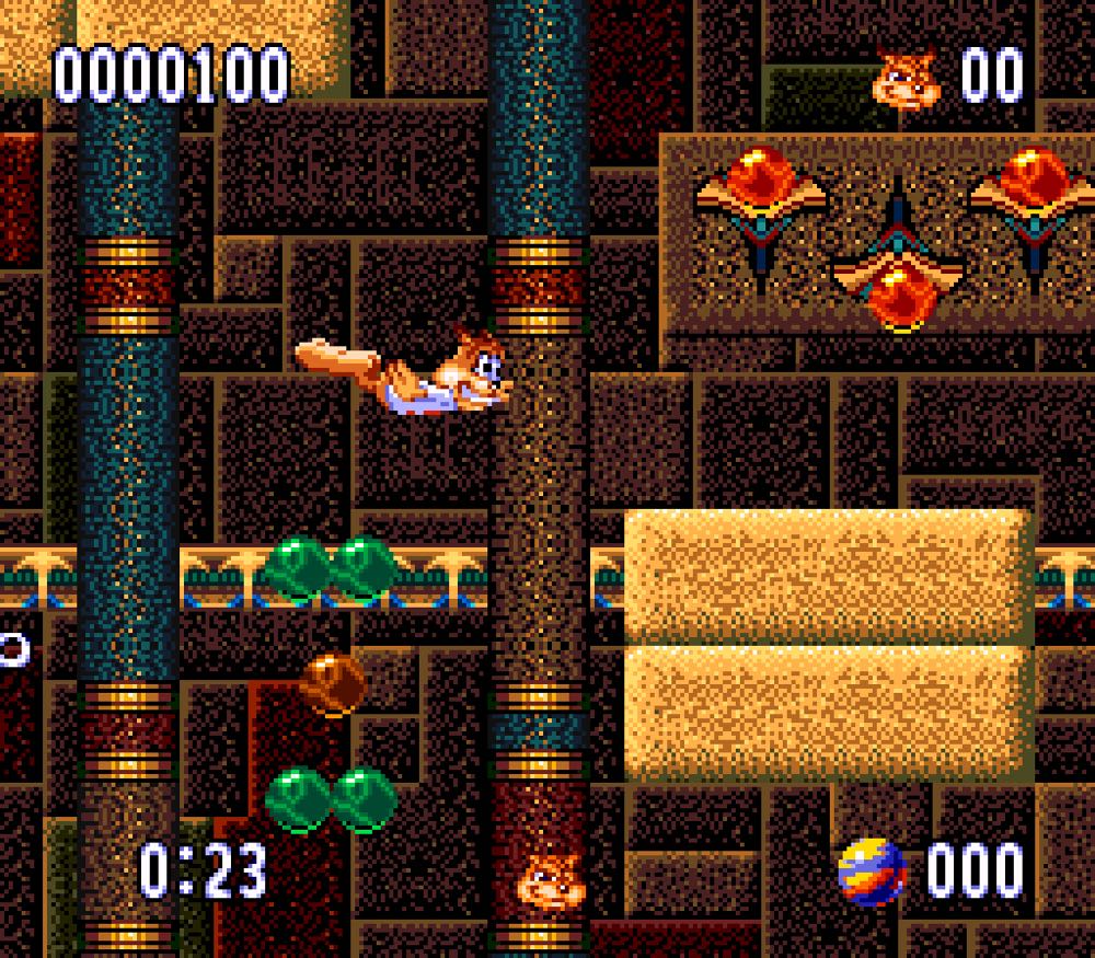Bubsy II - Sega Megadrive (Accolade - 1) video game collectible [Barcode 5020622063219] - Main Image 4