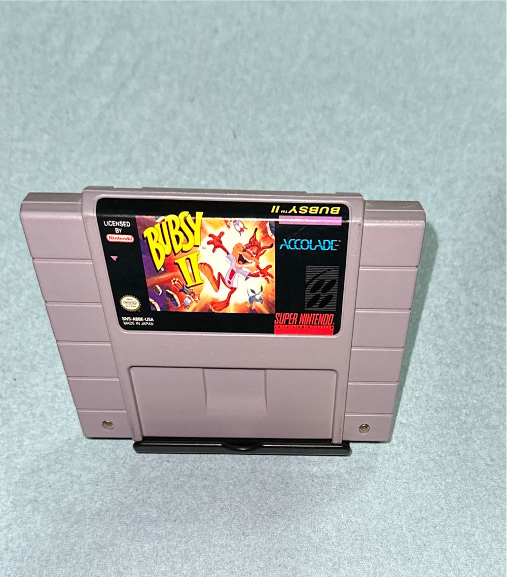 Bubsy II - Nintendo Super Nintendo Entertainment System (SNES) (Accolade - 1) video game collectible - Main Image 3